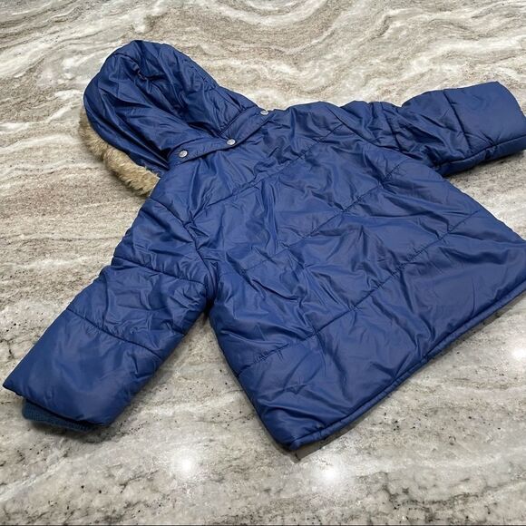 THE Children’s Place Blue Winter Jacket 18M - Picture 6 of 9